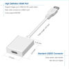 Picture of USB to HDMI Adapter,USB 3.0/2.0 to HDMI Cable Multi-Display Video Converter- PC Laptop Windows 7 8 10,Desktop, Laptop, PC, Monitor, Projector, HDTV.[Not Support Chromebook], Silver