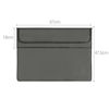 Picture of kwmobile Cover Compatible with 27-28" monitor - 3-IN-1 Case with Storage for Mouse, Keyboard - Dark Grey