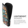 Picture of kwmobile Neoprene e-Reader Pouch Size 6" eReader - Universal eBook Sleeve Case with Zipper, Wrist Strap - Multicolor