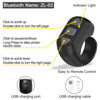 Picture of Bluetooth Remote Control for TIK Tok Page Turner, Chrxbei Scrolling Ring for TikTok, iPhone, iPad, Phone, iOS, Android, Kindle App Clicker Button Photo Camera Shutter Video Remote Recording - Black