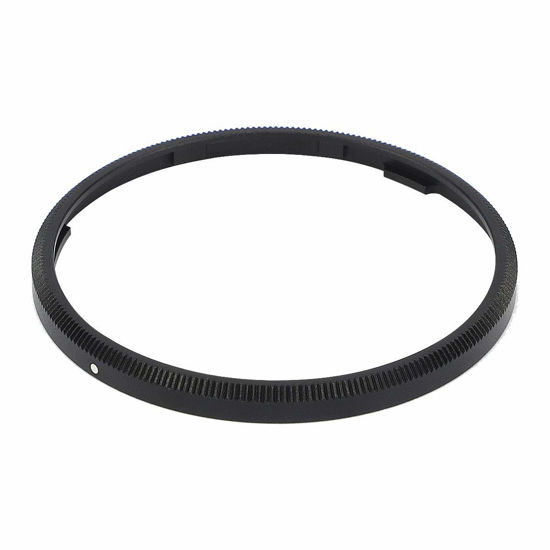 Picture of Haoge RRC-GNB Black Metal Decorate Ring Cap for RICOH GR III GRIII GR3 Camera Replaces GN-1