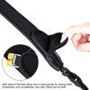 Picture of Padded Soft Camera Shoulder Neck Strap Belt with Quick Release & Zipped Pockets for Leica Q3 Canon EOS R100 R8 R50 R6M2 R10 R7 R3 R5C R6 Rp R Rebel T7 T8i T7i SL3 90D 5DM4 Z8 Z6 Z7 II A7R V Camera