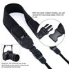 Picture of Padded Soft Camera Shoulder Neck Strap Belt with Quick Release & Zipped Pockets for Leica Q3 Canon EOS R100 R8 R50 R6M2 R10 R7 R3 R5C R6 Rp R Rebel T7 T8i T7i SL3 90D 5DM4 Z8 Z6 Z7 II A7R V Camera