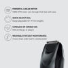 Picture of Panasonic Beard Trimmer for Men Cordless Precision Power, Hair Clipper with Comb Attachment and 19 Adjustable Settings, Washable, ER-SB40-K, 0.5-10mm lengths, 1 Pack