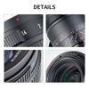 Picture of 7artisans 55mm F1.4 Mark II APS-C Manual Focus Lens Large Aperture Mirrorless Cameras Lens for Sony E-Mount Cameras Like Sony NEX-6R NEX-7 A3000 A5000 A5100 A6000 A6300 A6500