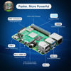 Picture of RasTech Raspberry Pi 4 Model B 4GB Starter Kit with 32GB Micro SD Card, Power Supply with ON/Off, Case, Cooling Fan, HDMI Cables, Copper Heatsinks, Card Reader, Screwdriver