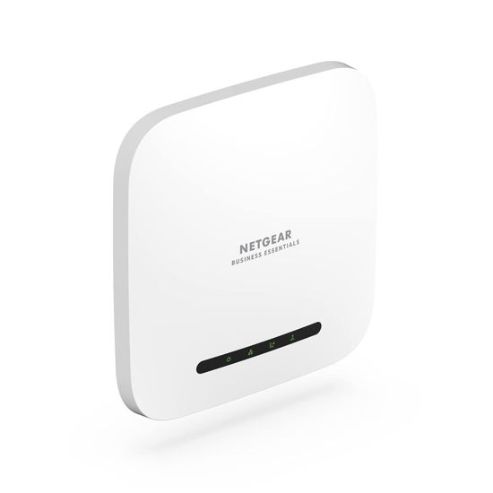 Picture of NETGEAR Wireless Access Point (WAX220) - WiFi 6 Dual-Band AX4200 Speed | 1 x 1G Ethernet PoE+ Port | Up to 256 Devices | 802.11ax | WPA3 Security | MU-MIMO | Power Adapter Not Included