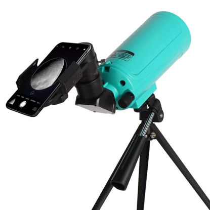 Picture of Maksutov-Cassegrain Telescope for Adults Kids Astronomy Beginners, Sarblue Mak60 Catadioptric Compound Telescope 750x60mm, Compact Portable Travel Telescope, with Tabletop Tripod Phone Adapter