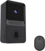 Picture of TEDATATA Remote Video doorbell, intercom HD Night Vision WiFi,Wireless Doorbells for Home, Night Vision,AI Recognition,100-degree Wide-Angle Lens.