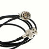 Picture of Uonecn MegaFlex HD SDI Cable RG179 BNC Male to Right Angle BNC Cable 75ohm for Blackmagic HyperDeck Shuttle and BMCC BMPC Hyperdeck Cameras 50cm