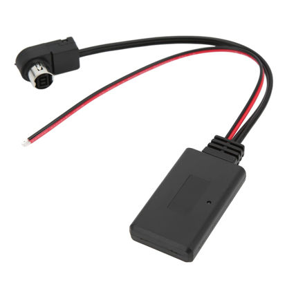 Picture of Aramox Bluetooth Aux in Adapter Cable, Wireless Bluetooth Module Audio Aux Adapter Cable ABS Replacement for Alpine KCA‑121B AI‑NET CDA‑9857 CDA‑9886 CDA‑117