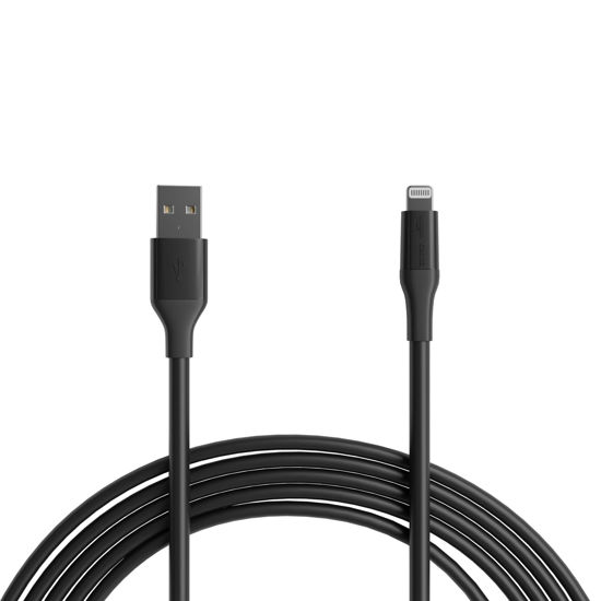 Picture of Amazon Basics Lightning to USB-A Cable for iPhone, 10 Feet, Black