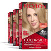 Picture of Permanent Hair Color by Revlon, Permanent Blonde Hair Dye, Colorsilk with 100% Gray Coverage, Ammonia-Free, Keratin and Amino Acids, Blonde Shades (Pack of 3)