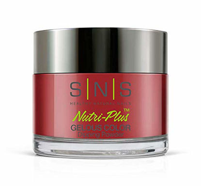 Picture of SNS Nails Dipping Powder Gelous Color - 97 - Corvette Red - 1 oz