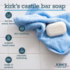 Picture of Kirk's Castile Bar Soap Clean Soap for Men, Women & Children| Premium Coconut Oil | Sensitive Skin Formula, Vegan | Original Fresh Scent | 4 oz. Bars - 5 Pack