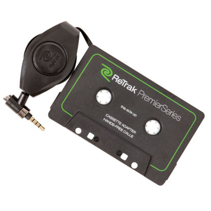 Picture of ReTrak ETPRCSSTT Retractable Premier Cassette Adapter with Hands-Free Microphone