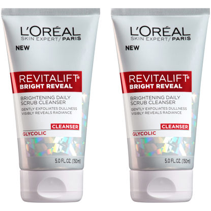 Picture of L'Oréal Paris Revitalift Bright Reveal Anti-Aging Facial Cleanser with Glycolic Acid 5 fl. oz (Pack of 2)