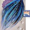 Picture of Ombre Blue Braiding Hair Pre Stretched Kanekalon Braiding Hair