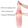 Picture of Pastel Pink Braiding Hair Pre Stretched Kanekalon Prestretched Braiding Hair