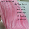 Picture of Cotton Candy Pink Braiding Hair Pre Stretched Kanekalon Braiding Hair