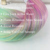 Picture of Ombre Braiding Hair Pre Stretched Kanekalon Braiding Hair Pink Light Green Blue