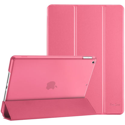 Picture of ProCase iPad 10.2 Case iPad 9th Generation 2021/ iPad 8th Generation 2020/ iPad 7th Generation 2019 Case, iPad Cover 9th Generation Slim Hard Back Smart Cover for 10.2 iPad Case -Melonpink