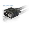 Picture of MEIRIYFA VGA to BNC Adapter Cable, HD15 VGA to 5 BNC RGBHV Male Coaxial High Resolution for HDTV Monitor Cable (Black)