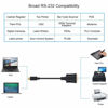 Picture of CableCreation USB C to RS232 Serial Adapter with PL2303 Chip 10 Feet, USB DB9 Converter Cable Thunderbolt 3 Port Compatible with MacBook Pro, XPS 13, XPS 15, Surface Pro, Windows, Linux, 3M Black