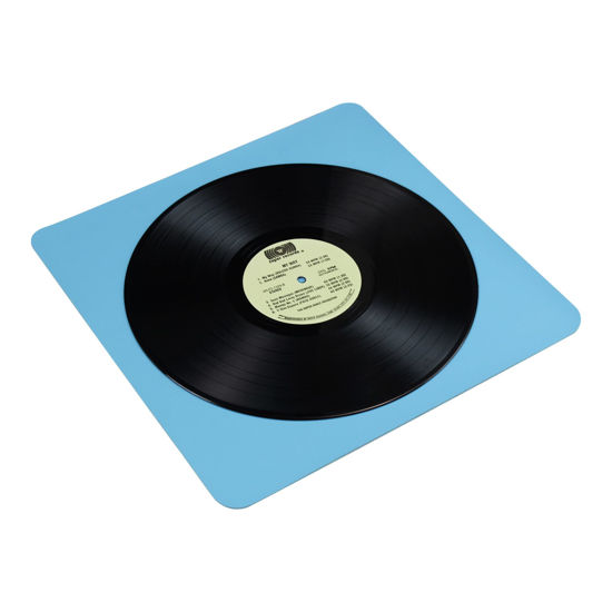 Picture of Record Master Vinyl Records Cleaning Mat,Work Mat for All Media LP Disc Cleaner Record Cleaning Kit.Blue