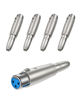 Picture of CableCreation [5-PACK] XLR 3 Pin Female to 1/4" 6.35mm Female Socket Audio Adapter, Silver