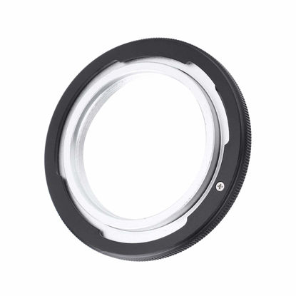 Picture of Camera Lens Adapter Ring M42-FD M42 Screw Lens Manual Focus for Canon FD F-1 A-1 T60 Film Camera Adapter Black for Lens Adapter m42-fd m42 Mount to fd fd to m42 m42 to fd Adapter ae-1 m42 to ca