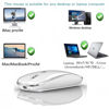 Picture of USB C Mouse 2.4G USB Receiver Wireless Mouse for Computer Laptop Chromebook Wireless Mice for Microsoft Laptop Mac DELL HP iMac MacBook Pro Air Win7 8 10 11