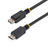 Picture of StarTech.com 1ft (30cm) DisplayPort 1.2 Cable - 4K x 2K Ultra HD VESA Certified DisplayPort Cable - Short DP to DP Cable for Monitor - Slim DP Video/Display Cord - Latching DP Connectors (DISPLPORT1L)