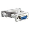 Picture of Cable Central LLC DB9 Female to DB25 Male Serial Cable Adapter - F/M - Female to Male Serial/at Modem Adapter - DB-9 (F) to DB-25 (M) - Gray Color