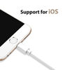 Picture of Lightning to 3.5 mm Headphone Jack Adapter, Connector for iPhone X/iPhone 8/8 plus/iPhone 7/7 plus, Support for Music Control & Calling Function (Supports iOS 10.3/iOS 11 or Later)(White)