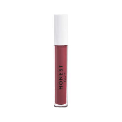 Picture of Honest Beauty Hydrating Liquid Lipstick with Hyaluronic Acid + Avocado Oil | EWG Verified, Vegan + Cruelty Free | Passion, .12 fl oz