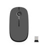 Picture of Jelly Comb 2.4G Slim Wireless Mouse with Nano Receiver, Less Noise, Portable Mobile Optical Mice for Notebook, PC, Laptop, Computer, MacBook MS001 (Gray)