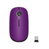 Picture of Jelly Comb 2.4G Slim Wireless Mouse with Nano Receiver, Less Noise, Portable Mobile Optical Mice for Notebook, PC, Laptop, Computer, MacBook MS001 (Purple)