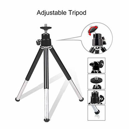 Picture of Tripod for Webcam Mini Web Camera Tripod Desktop Tabletop Tripod Stand