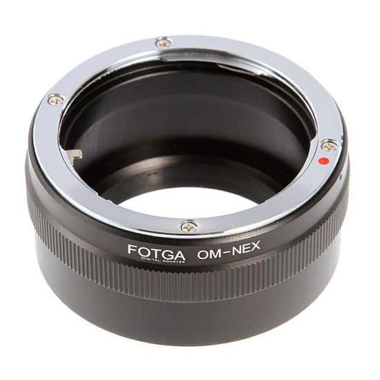 Picture of Fotga Adapter Ring for Olympus OM Mount Lens to Sony Alpha E-Mount Camera A7 A7R A7S A7II A7RII A7SII A6500 A6300 A6000 A5100 A5000 A3000 NEX-7 NEX-6 NEX-5 NEX-5N NEX-5R NEX-5T NEX-VG10 Camera