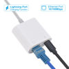 Picture of Lightning to Ethernet RJ45 LAN Network Adapter with Charging Port for lPhone,lPad 10/100Mbps High Speed,Plug and Play Supports All iOS