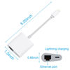 Picture of Lightning to Ethernet RJ45 LAN Network Adapter with Charging Port for lPhone,lPad 10/100Mbps High Speed,Plug and Play Supports All iOS