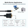 Picture of OIKWAN USB-Cto RS232 DB9 Serial Cable Male Converter Adapter with FTDI Chipset for Windows 11,10, 8.1, 8, 7, Vista, XP, 2000, Linux and Mac OS X 10.6 (10ft)…