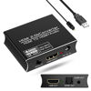 Picture of HDMI 2.0 Audio Extractor, 4K 60HZ HDMI to HDMI+ Audio (SPDIF Toslink and 3.5mm Stereo) Converter, HDMI to Optical Audio Converter Support 4K 60Hz for Blu-ray DVD Player PS5 Xbox One