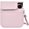 Picture of Protective Case Compatible with Instax Mini 12 Instant Camera, Portable Travel Storage Cover Bag for Polaroid Mini 12 with Photos Pocket & Adjustable Shoulder Strap (Box Only)- Blush Pink