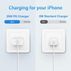 Picture of iPhone 13 14 Fast Charger, 2-Pack 20W PD iPhone Charger Fast Charging USB C Wall Charger with 6FT USB C to Lightning Cord Compatible with iPhone 14 13 12 11 Pro Max,14 Plus,XR,XSMAX,iPad