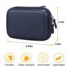 Picture of Elonbo Hard Carry Case for Fujifilm Instax Mini Link 2 / Fujifilm Instax Mini Link Smartphone Printer, Instant Photo Printer Travel Protective Case, Extra Mesh Pocket Fits Film Charger, Dark Blue