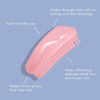 Picture of Tangle Teezer The Thick and Curly Detangling Brush, Dry and Wet Hair Brush Detangler, Dusty Pink