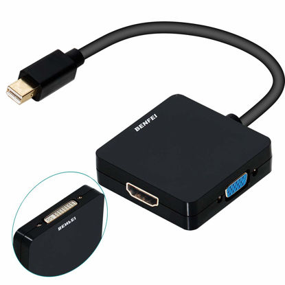 Adaptador Mini DisplayPort a HDMI para MacBook Pro 2014-2015 Adaptador Mini  DP a HDMI compatible con MacBook Air/Pro, Microsoft Surface Pro/Dock