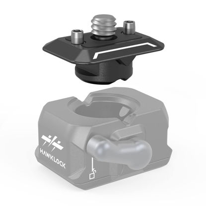 Picture of SmallRig Quick Release Plate with 1/4" Screw, HawkLock Quick Release Top Plate for Stabilizer, Action Camera, Monitor, LED Light, QR Top Plate for SmallRig HawkLock Quick Release System - 3730B